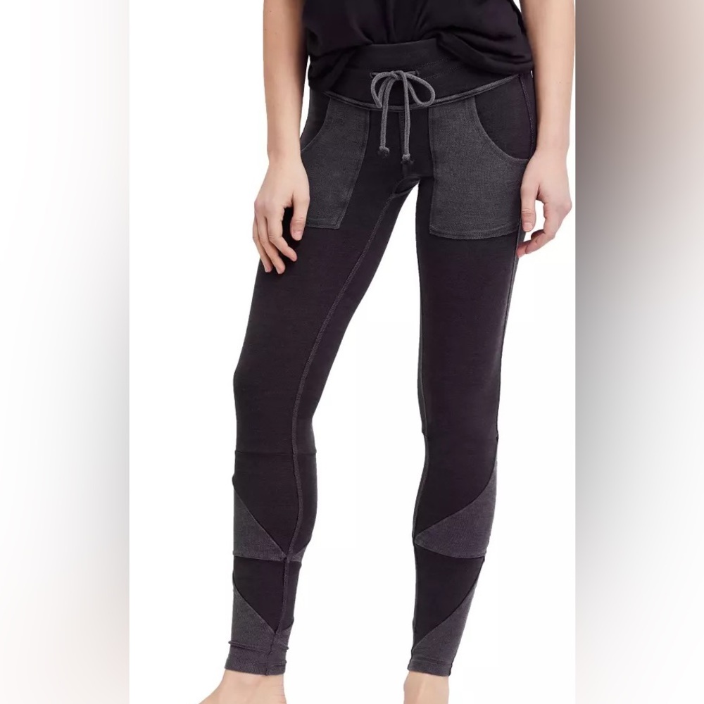 Free People Movement Womens Kyoto Leggings Black Size S